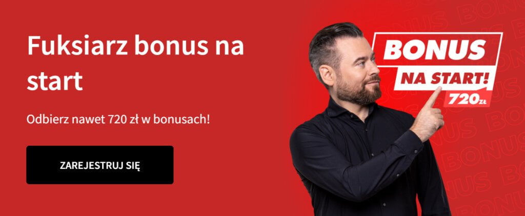 Fuksiarz - bonus na start 720 zł od Krzysztofa Stanowskiego