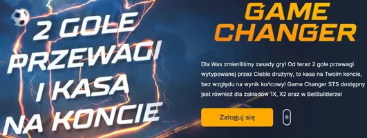 Game Changer w STS - 2 gole przewagi i kasa na koncie