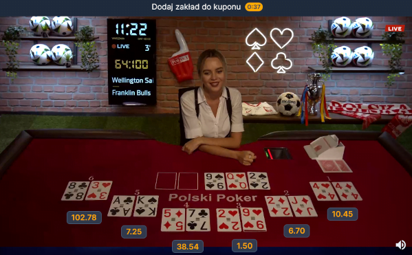 STS Betgames - zakłady na Polski Poker