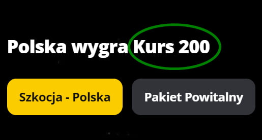 Dodatkowy bonus powitalny 200 zł w LV BET za zakład na Szkocja-Polska w Lidze Narodów UEFA