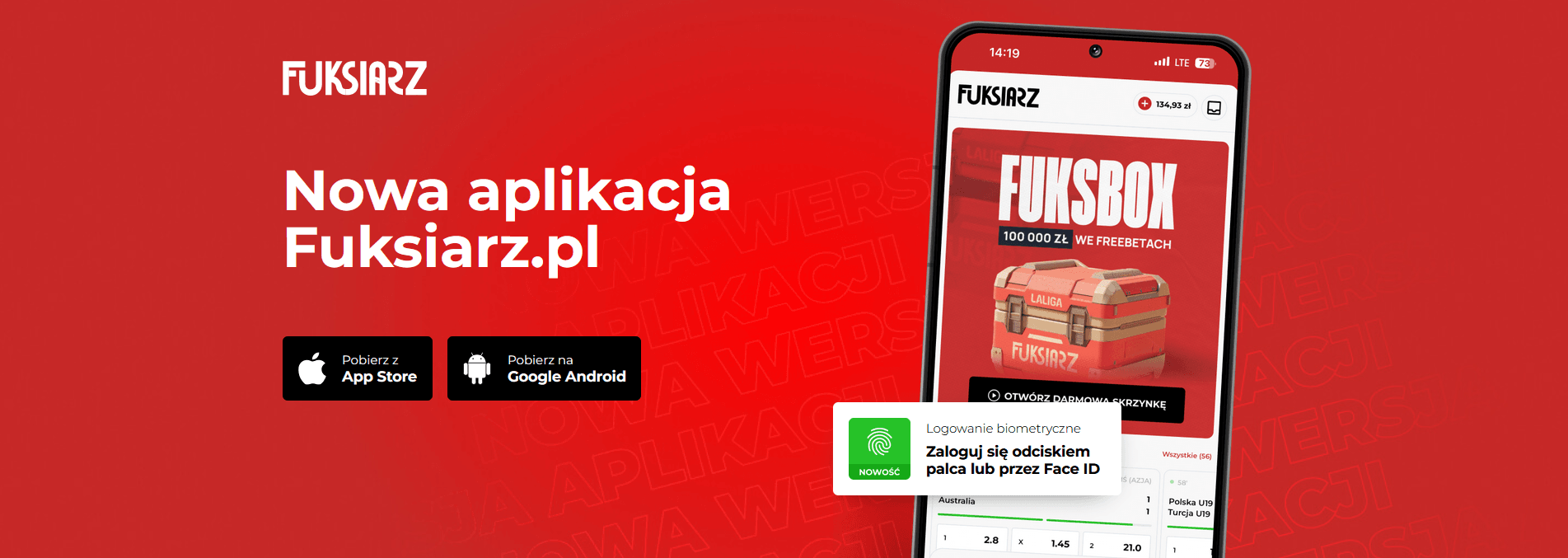 Nowa aplikacja mobilna Fuksiarz