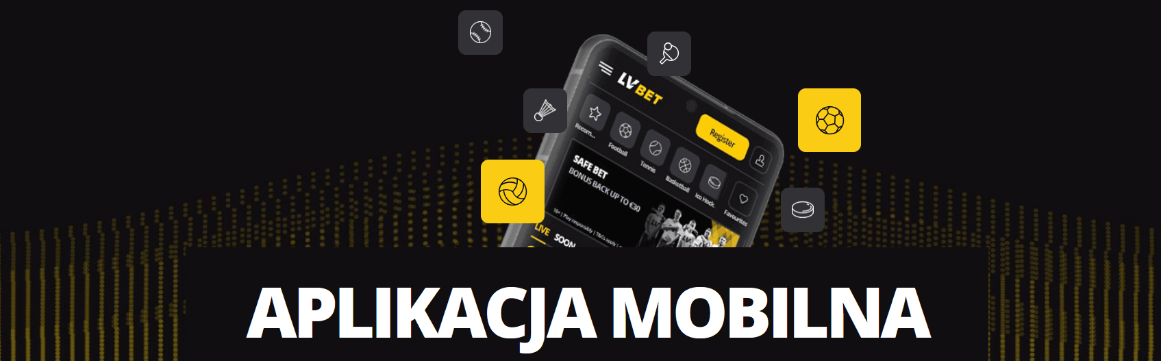 Aplikacja mobilna LV BET