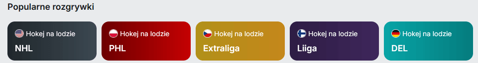 Ligi hokeja na lodzie - Superbet